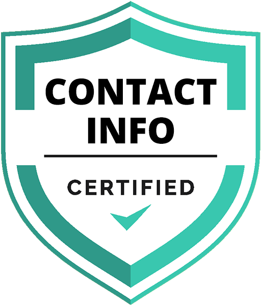 Contact Information Certified
